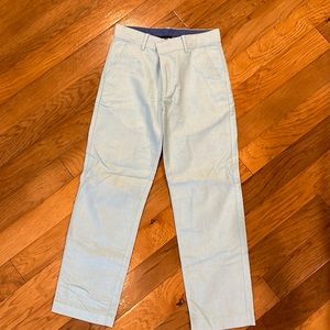 Izod boys dressy pant turquoise size 10